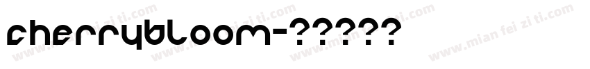 cherrybloom字体转换