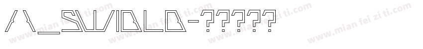 H_SWIBLB字体转换