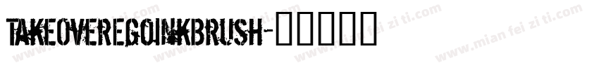 TakeOverEgoInkBrush字体转换
