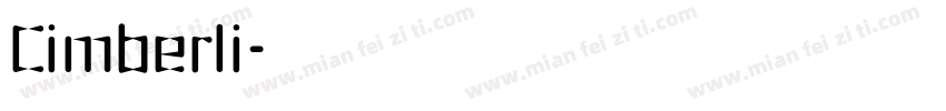 Cimberli字体转换
