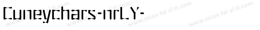 Cuneychars-nrLY字体转换