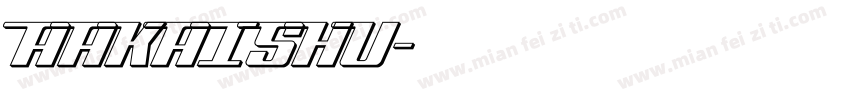 AAKAISHU字体转换