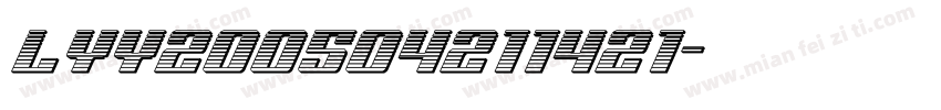 lyy200504211421字体转换