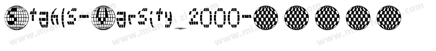 Stahls-Varsity_2000字体转换