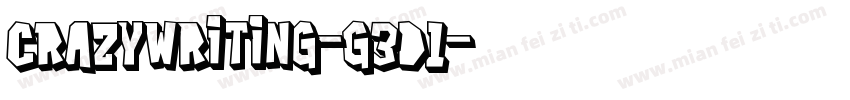 CrazyWriting-g3d1字体转换
