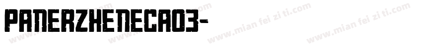 PaNerzhenecao3字体转换