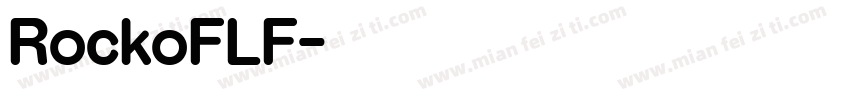 RockoFLF字体转换