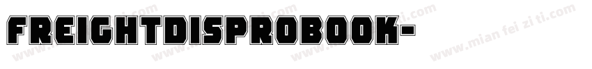 freightdisprobook字体转换