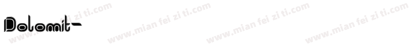 Dolomit字体转换