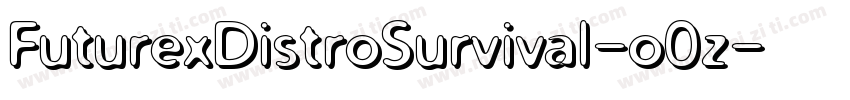 FuturexDistroSurvival-o0z字体转换