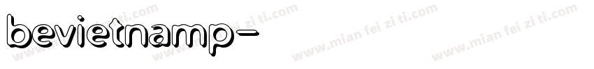 bevietnamp字体转换