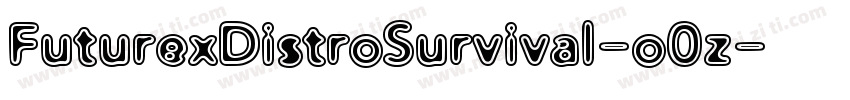 FuturexDistroSurvival-o0z字体转换