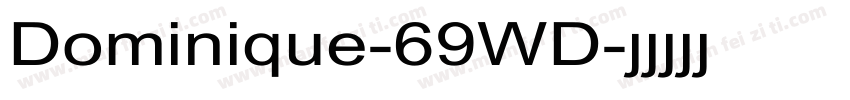Dominique-69WD字体转换
