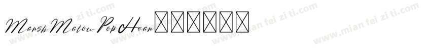 MarshMalowPopHear字体转换