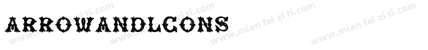 arrowandlcons字体转换