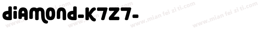Diamond-K7z7字体转换
