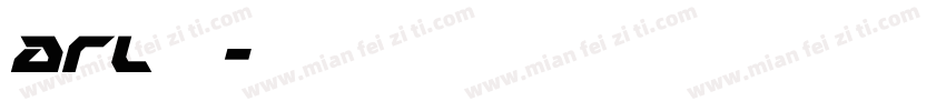arl字库字体转换