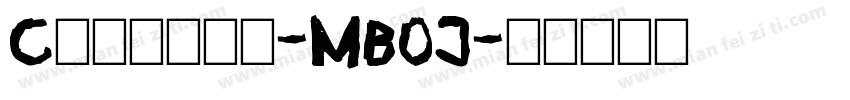 Crackin-MB0J字体转换