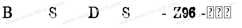BonaroStampDemoStamp-eZ96l字体转换