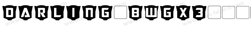 Darling-BWGx3字体转换