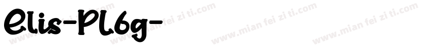 Elis-PL6g字体转换