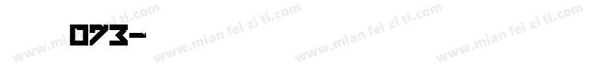 荆南缘默体073字体转换