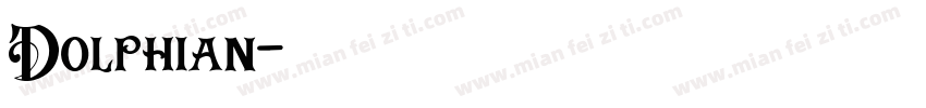 Dolphian字体转换