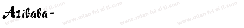 A1ibaba字体转换