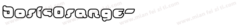 DorisOrange字体转换