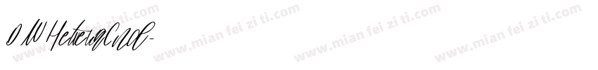 DWHelvetiaCnd字体转换