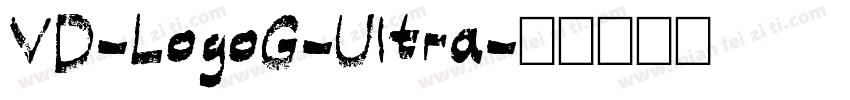 VD-LogoG-Ultra字体转换