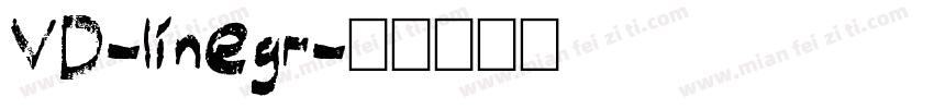 VD-linegr字体转换