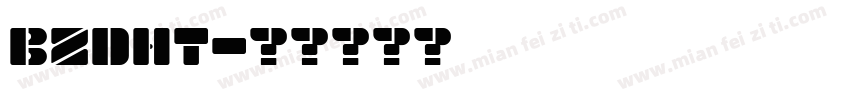 BZDHT字体转换