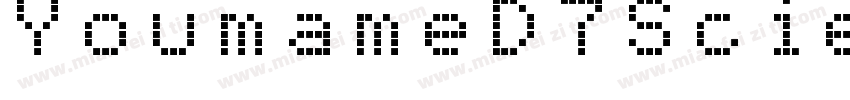 YoumameD7Scientific字体转换