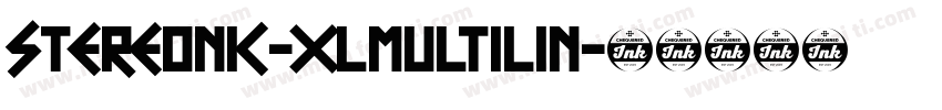 Stereonic-XLMultilin字体转换