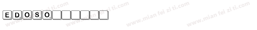 edoso字体转换