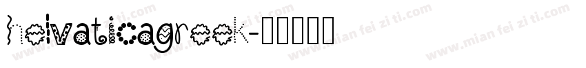 helvaticagreek字体转换