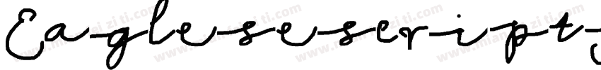 Eaglesescript-JDOx字体转换