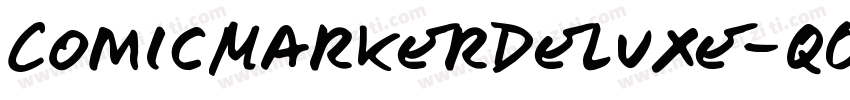 ComicMarkerDeluxe-qOY0字体转换