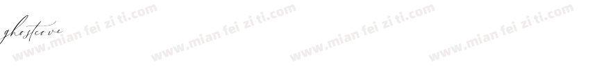 ghostcove字体转换