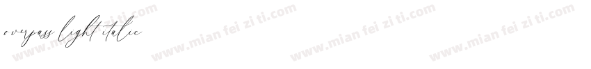overpass-light-italic-10字体转换