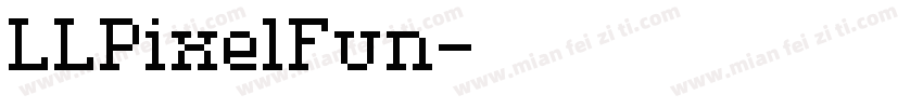 LLPixelFun字体转换