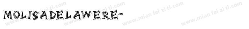 MolisaDelawere字体转换