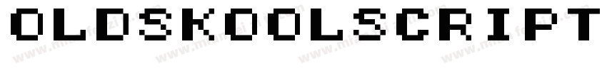 OldskoolScript字体转换