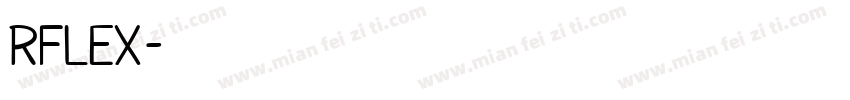 rflex字体转换