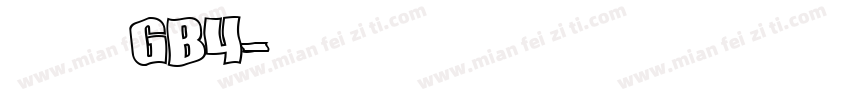 晶熙黑体GB4字体转换