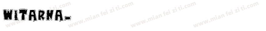 Witarna字体转换