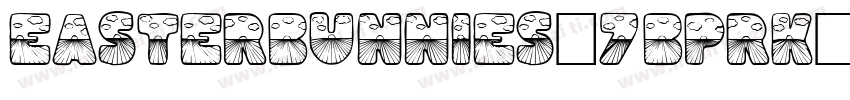 EasterBunnies-7BPrK字体转换