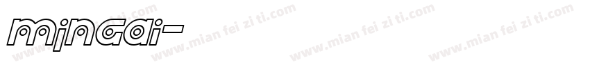 mjngai字体转换