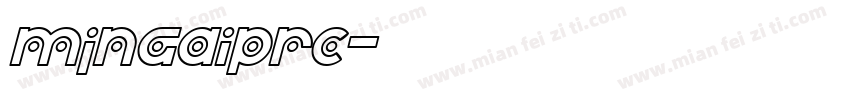 mjngaiprc字体转换